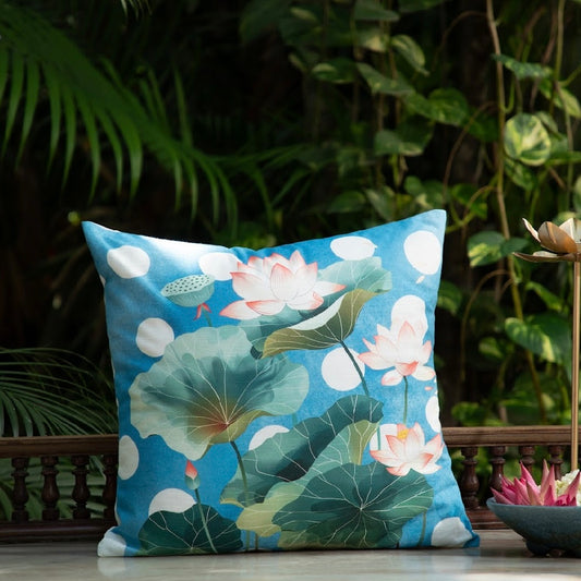 Water Lilly Cushion Cover