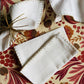 Blanket Stitch Napkin - Gold