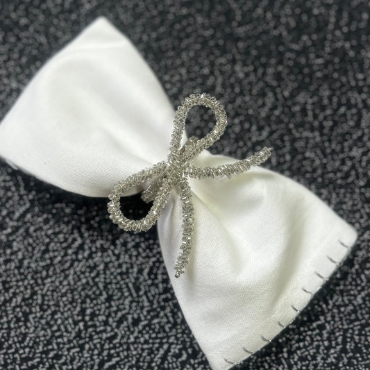 Bow - Silver Napkin rings