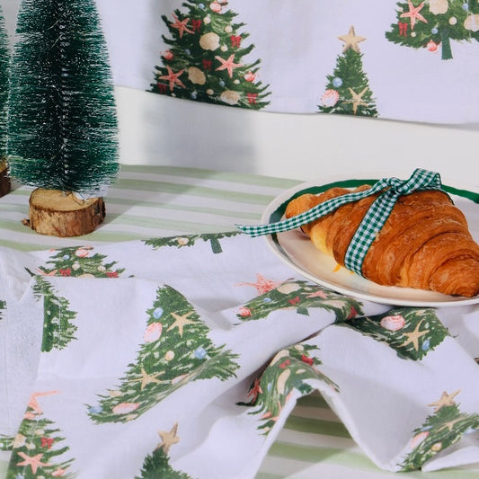 Terry Hand Towel - Christmas Tree