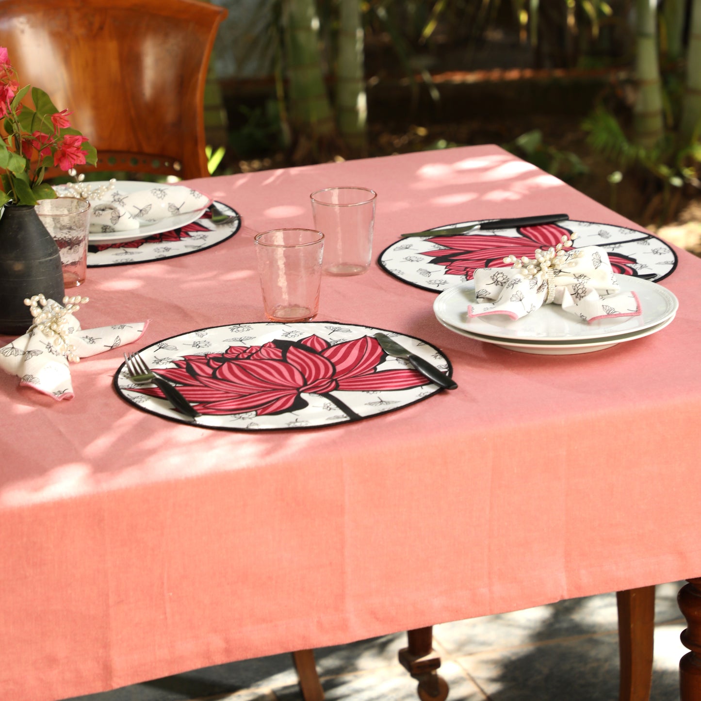 Riviera Blush Tablecloth