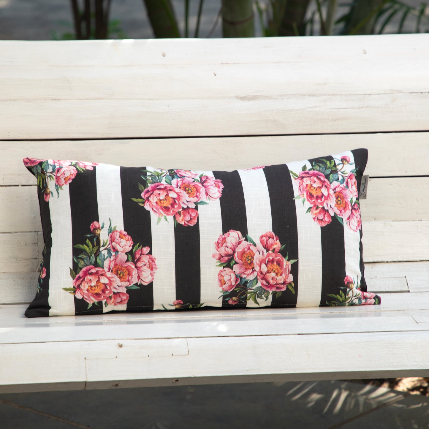 Miami Black Cushion Cover