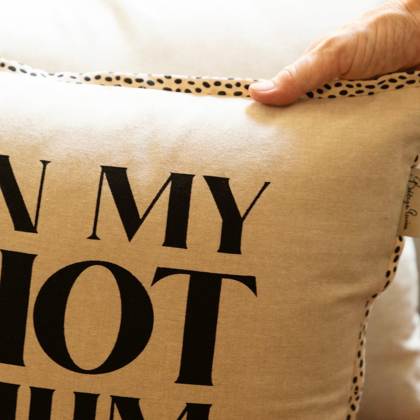 IN MY HOT MUM ERA Cushion Cover