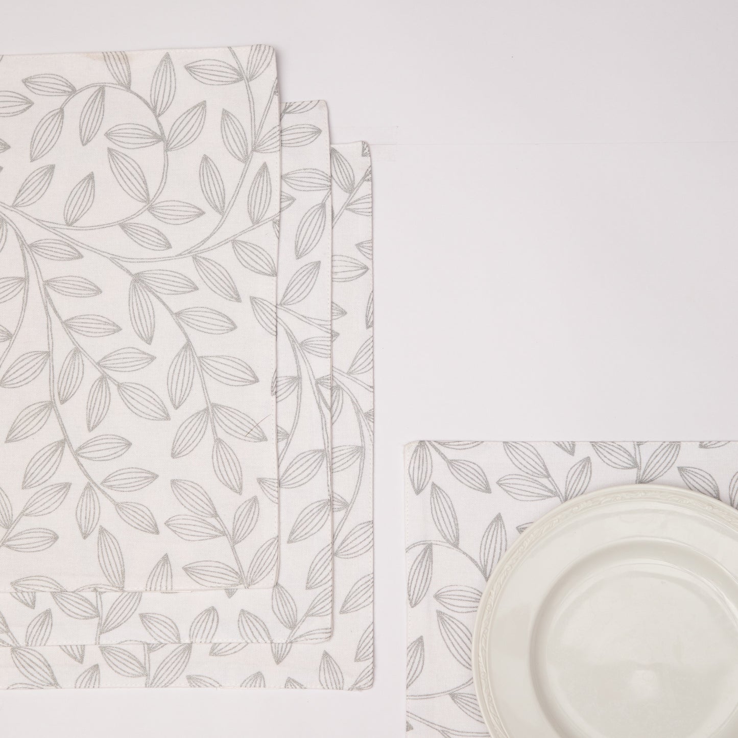 Feuille Silver Placemat