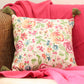 Serene Petal Green Cushion Cover
