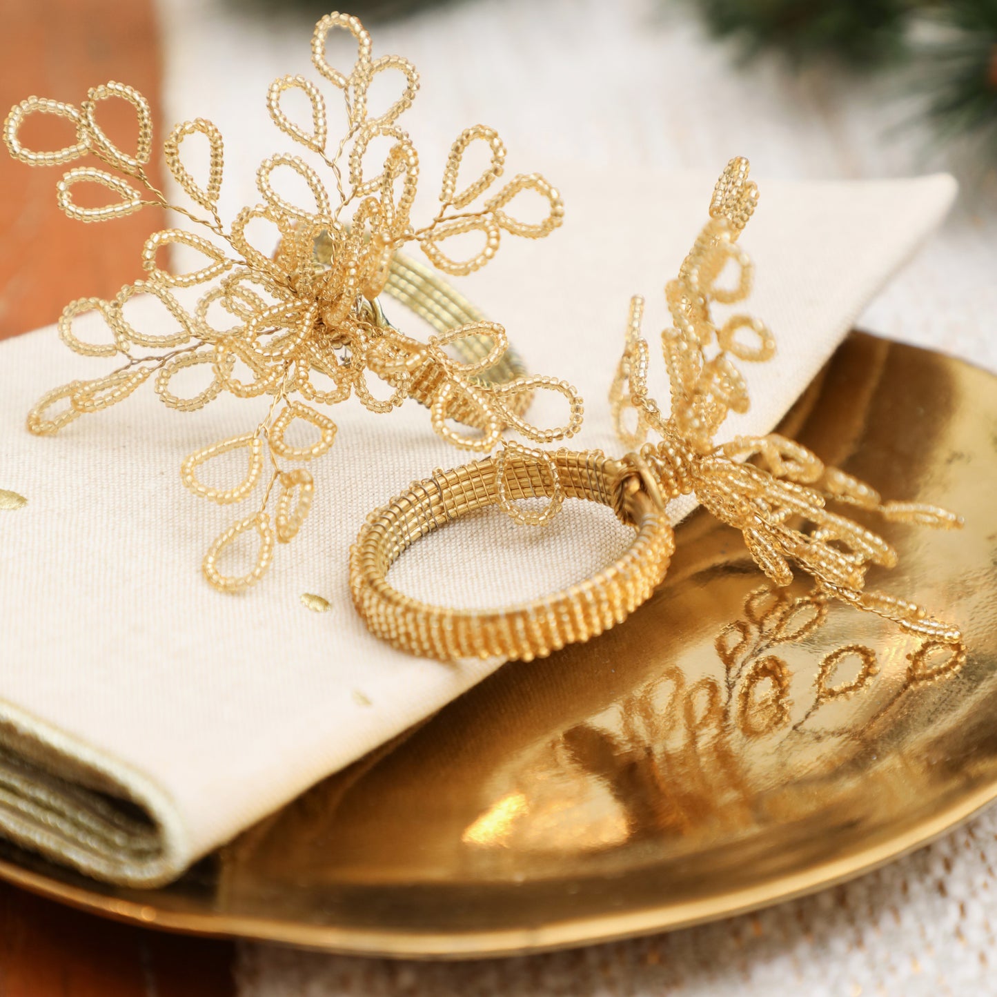 Snowflake Napkin Rings