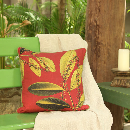 Kauveri Peak Brick Cushion Cover