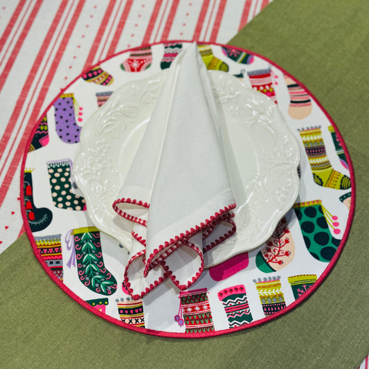Festive Knit Placemat