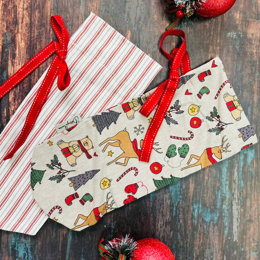 Merry Christmas Bottle Bag Set