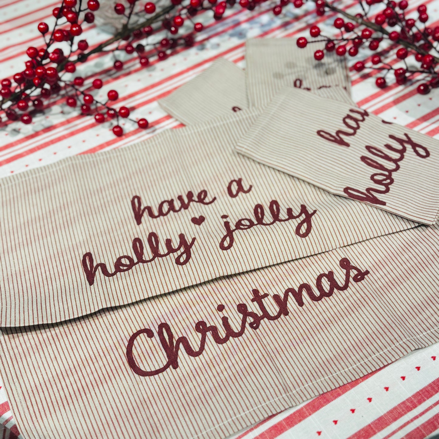 Holly Jolly Napkin