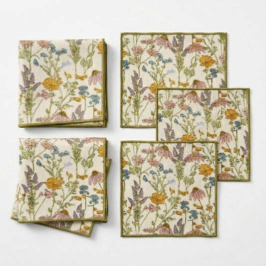 Aster Cocktail Napkin