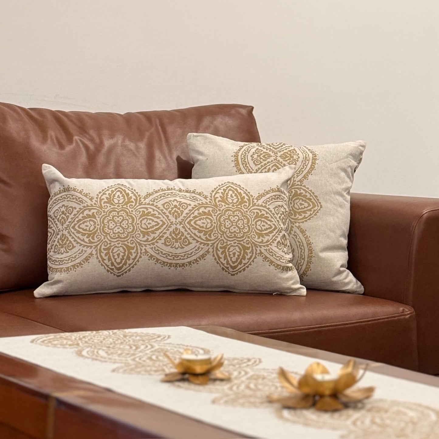 Athena Sand Cushion Cover