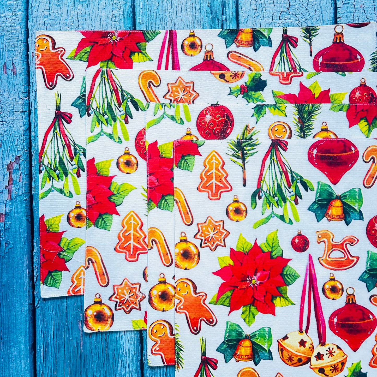 Christmas Jewels Placemat Set