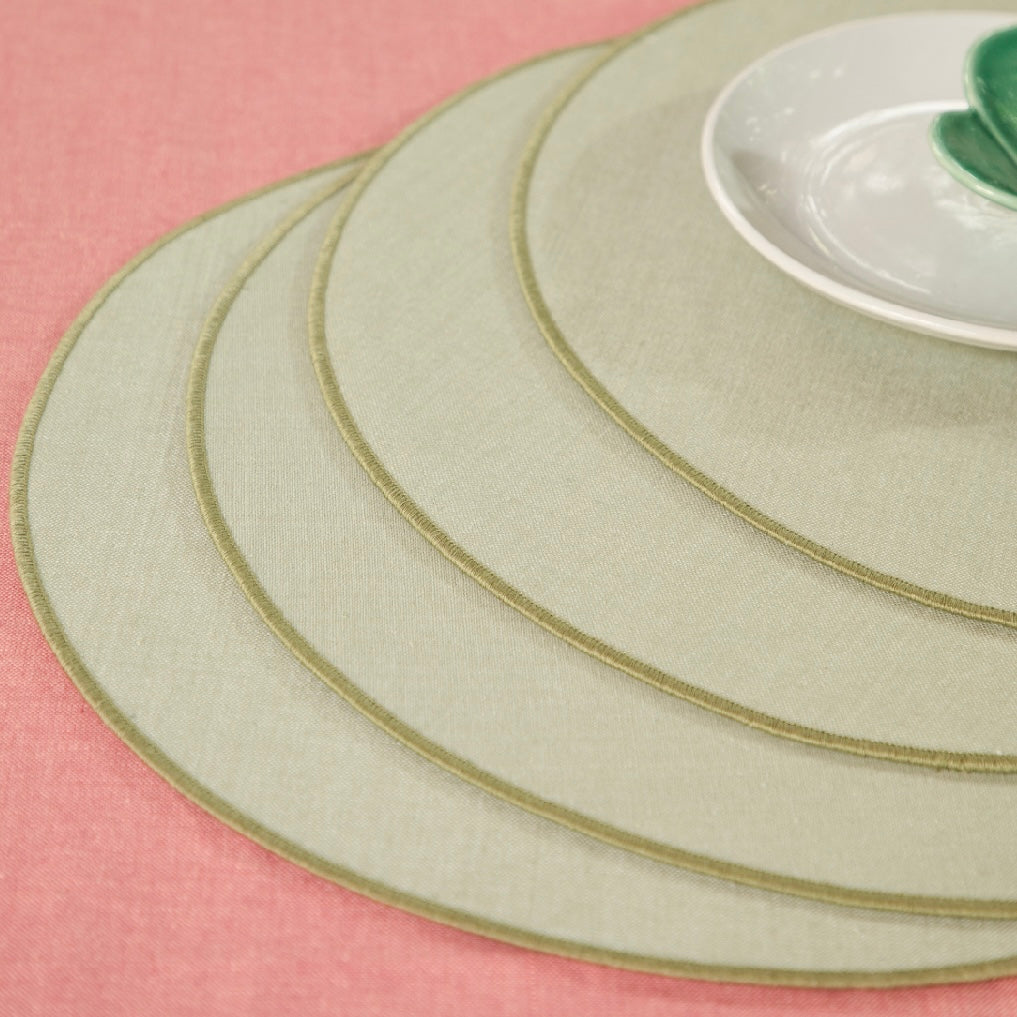 Riviera Mint Placemat set