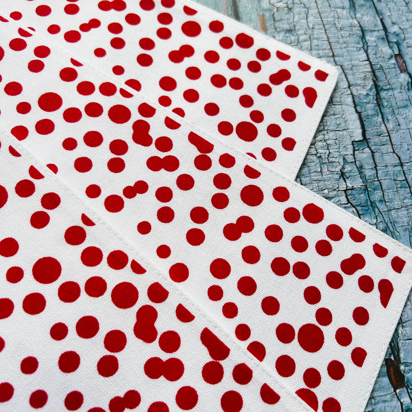 Red Pop Placemat Set