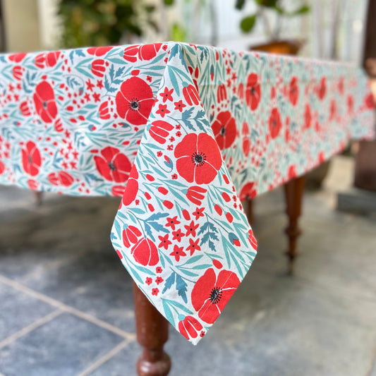 Poppy Field Tablecloth