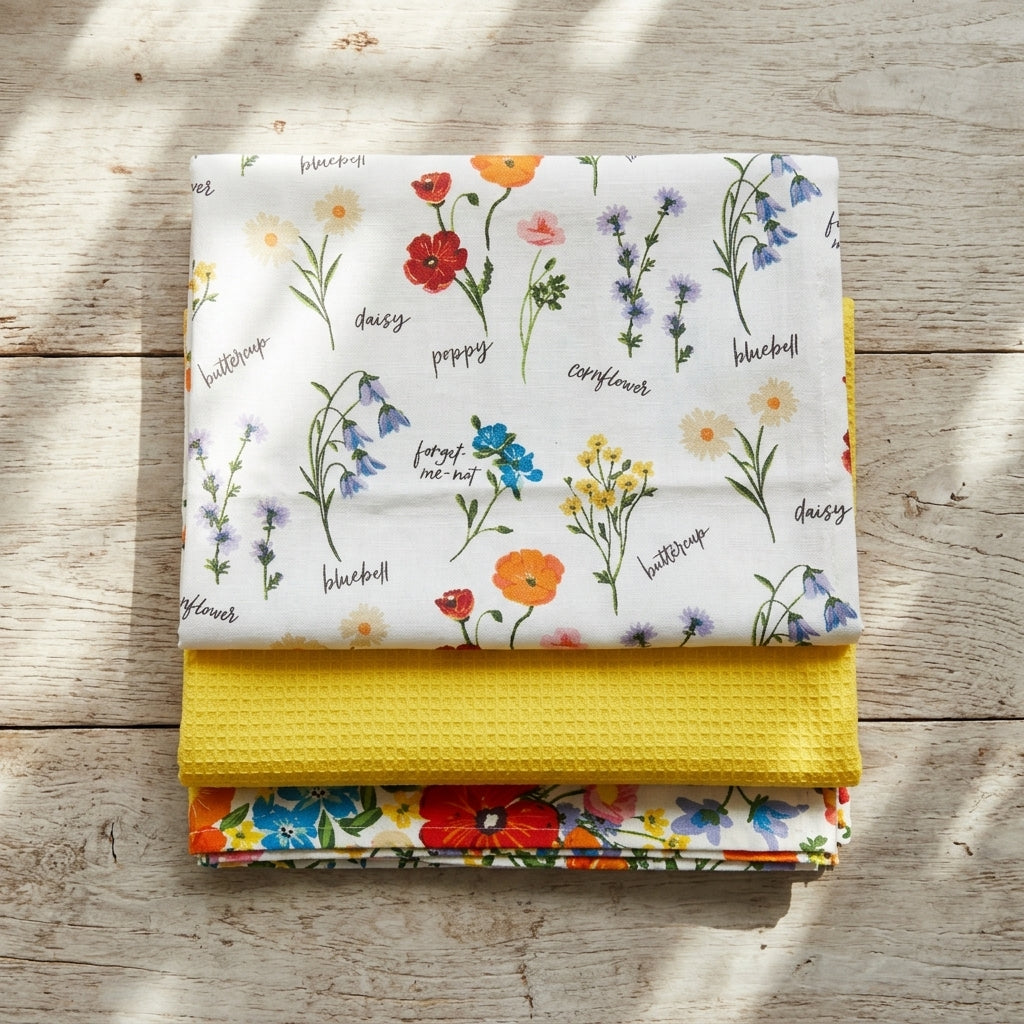 Botanical Kitchen towel set