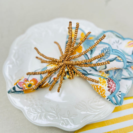 Forest Jewel Napkin Rings