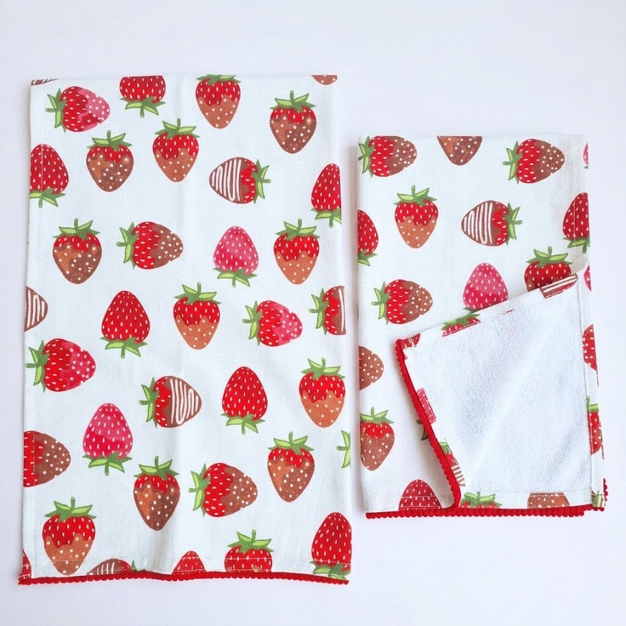 Choco Berry Hand Towel