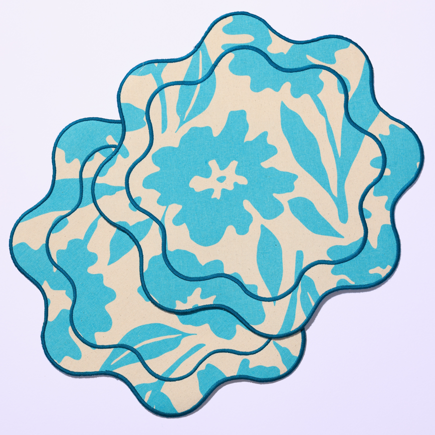 Clara Aqua Placemat