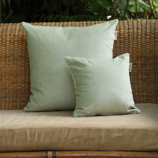 Coastal Mint Velvet Cushion Cover