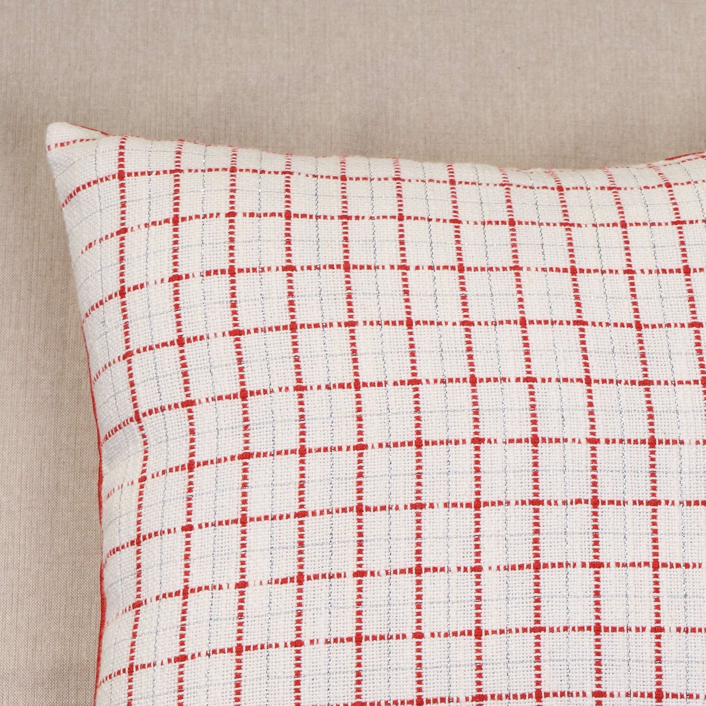 Cottage Grid Cushion
