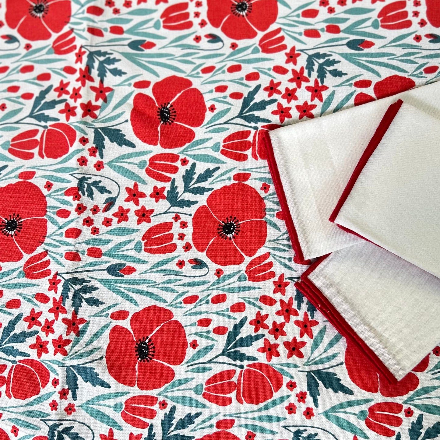 Poppy Field Tablecloth