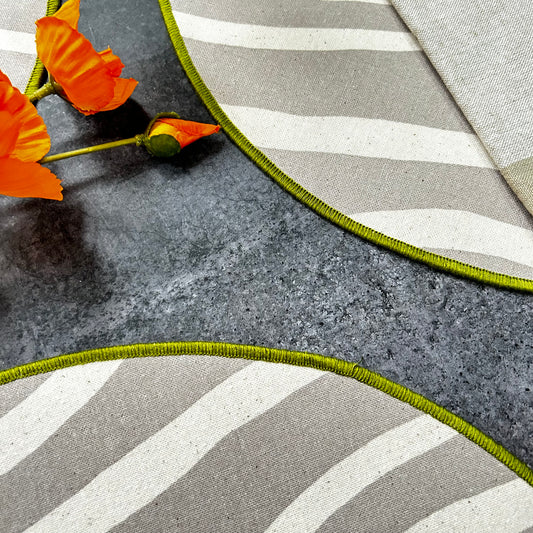 Earthy Wave- Placemat Set