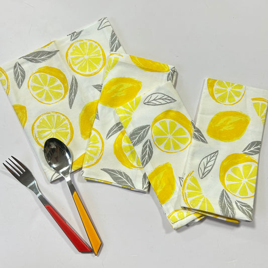 Yellow Citric Napkin