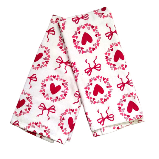 Evergreen bow Kitchen Towel