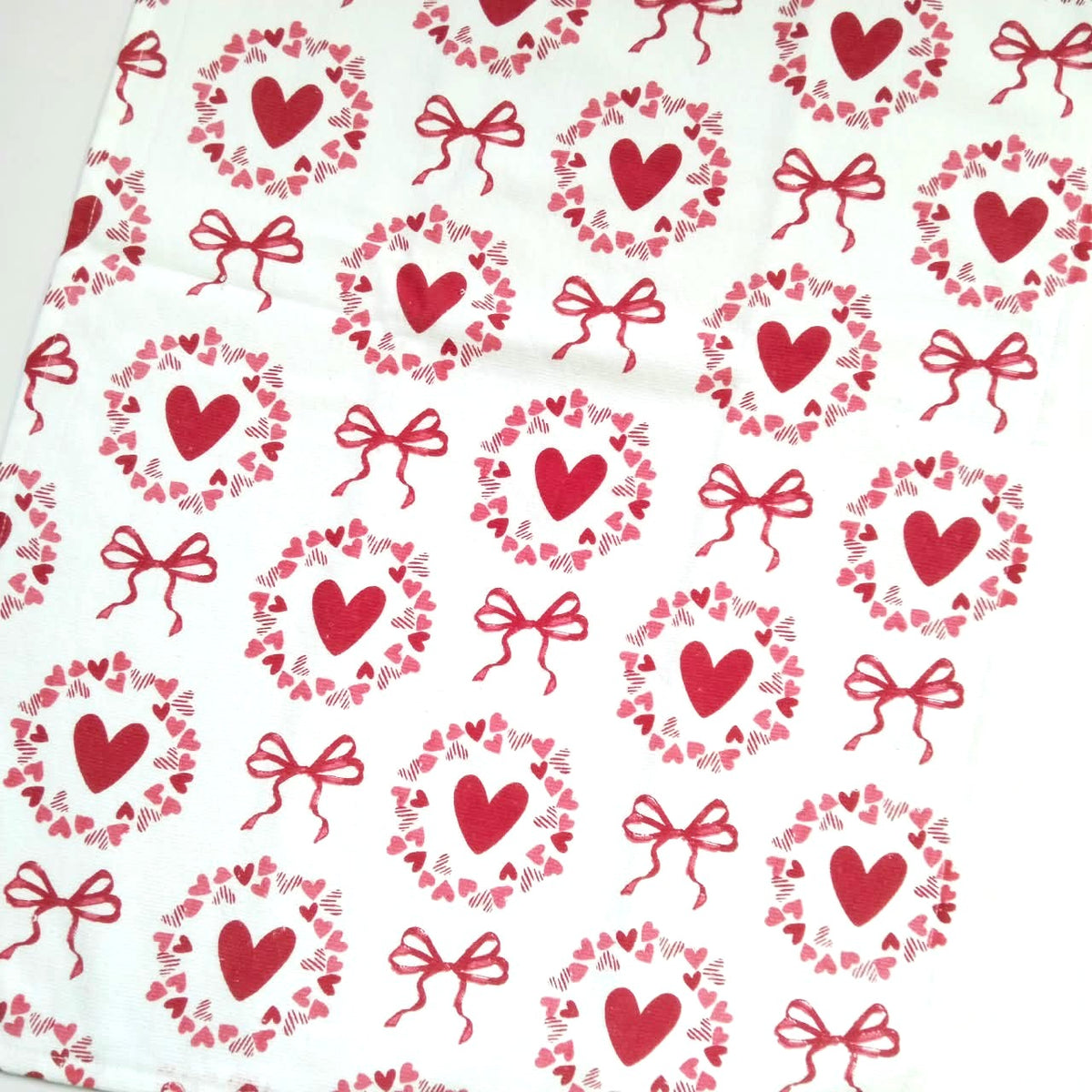 Evergreen bow Kitchen Towel