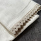 Natural Lace Hand Towel set