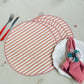 Orbital Peach Placemat