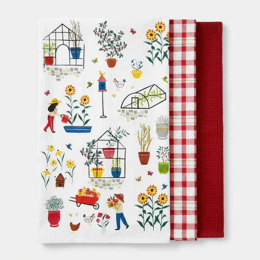 The Farm Kitchen towel set