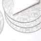 Fiore Silver Round Placemat