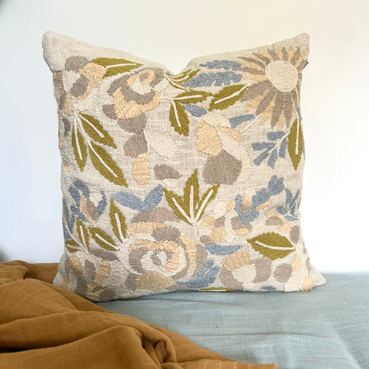 Pastel Garden Cushion Cover