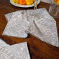 Geo Silver Cocktail Napkin