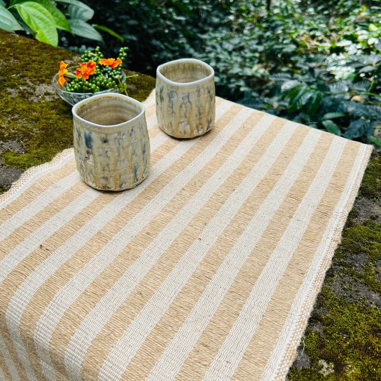 Jute Stripe Runner