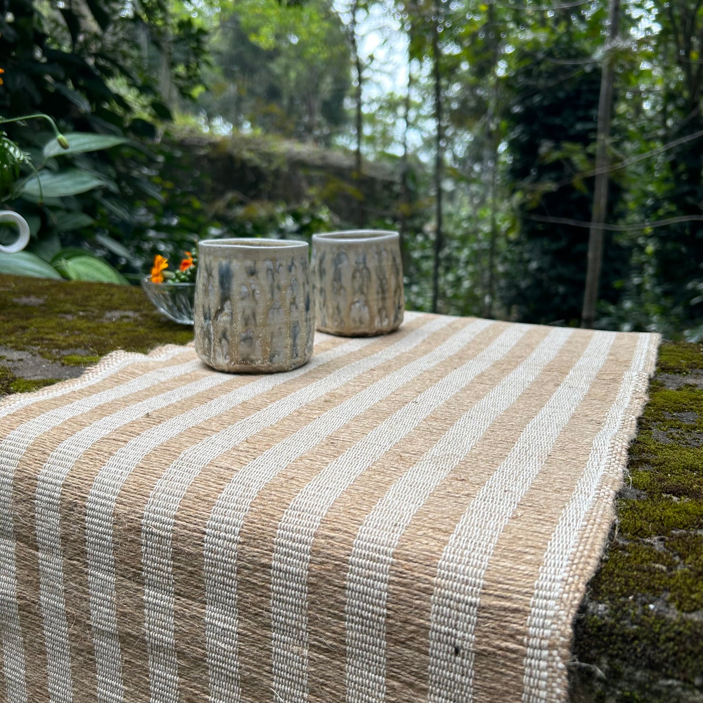 Jute Stripe Runner