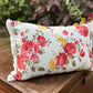 Red Fiorito Cushion Cover