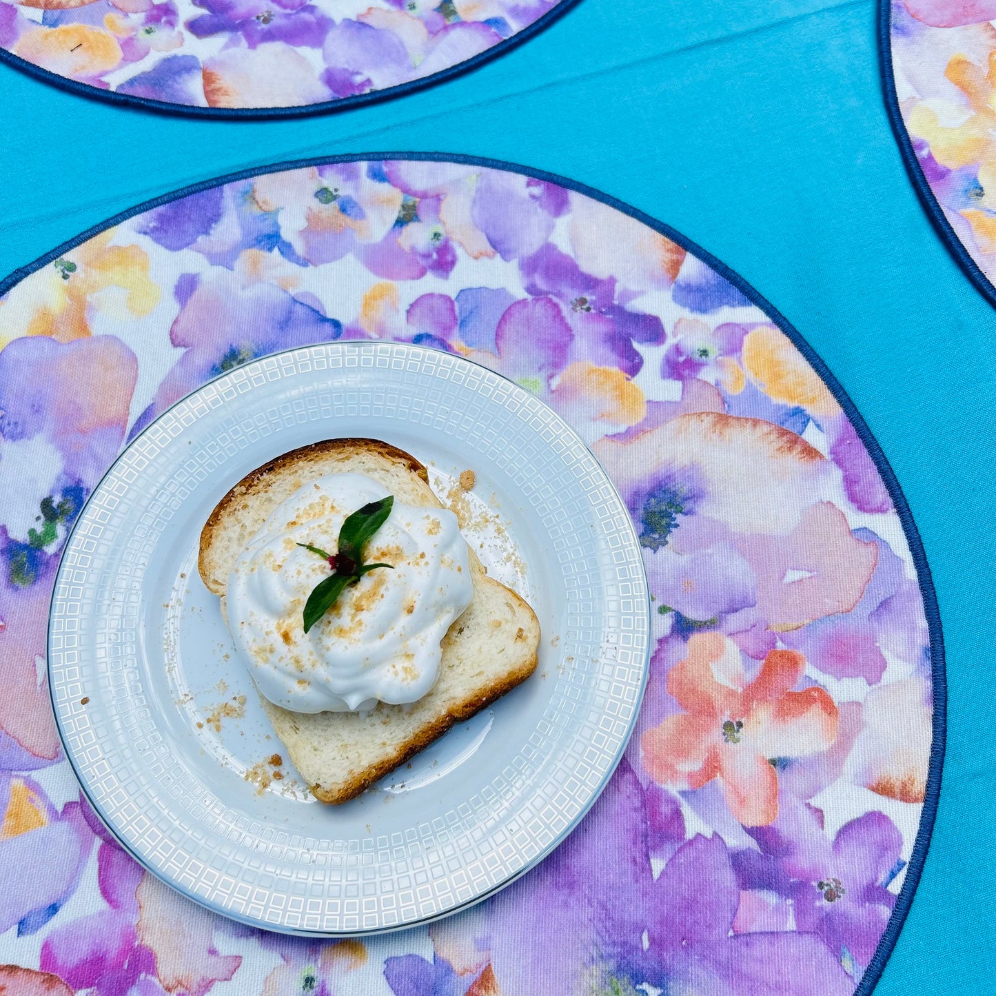 Purple Bloom Placemat set