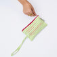 Green Check Pouch