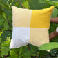 Sunshine Grid Cushion Cover