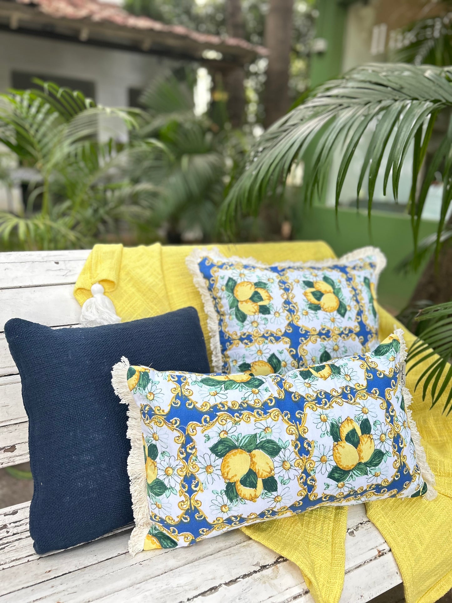 Citrus splash Cushion Cover