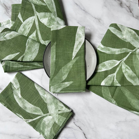 Foliage Slub Napkins