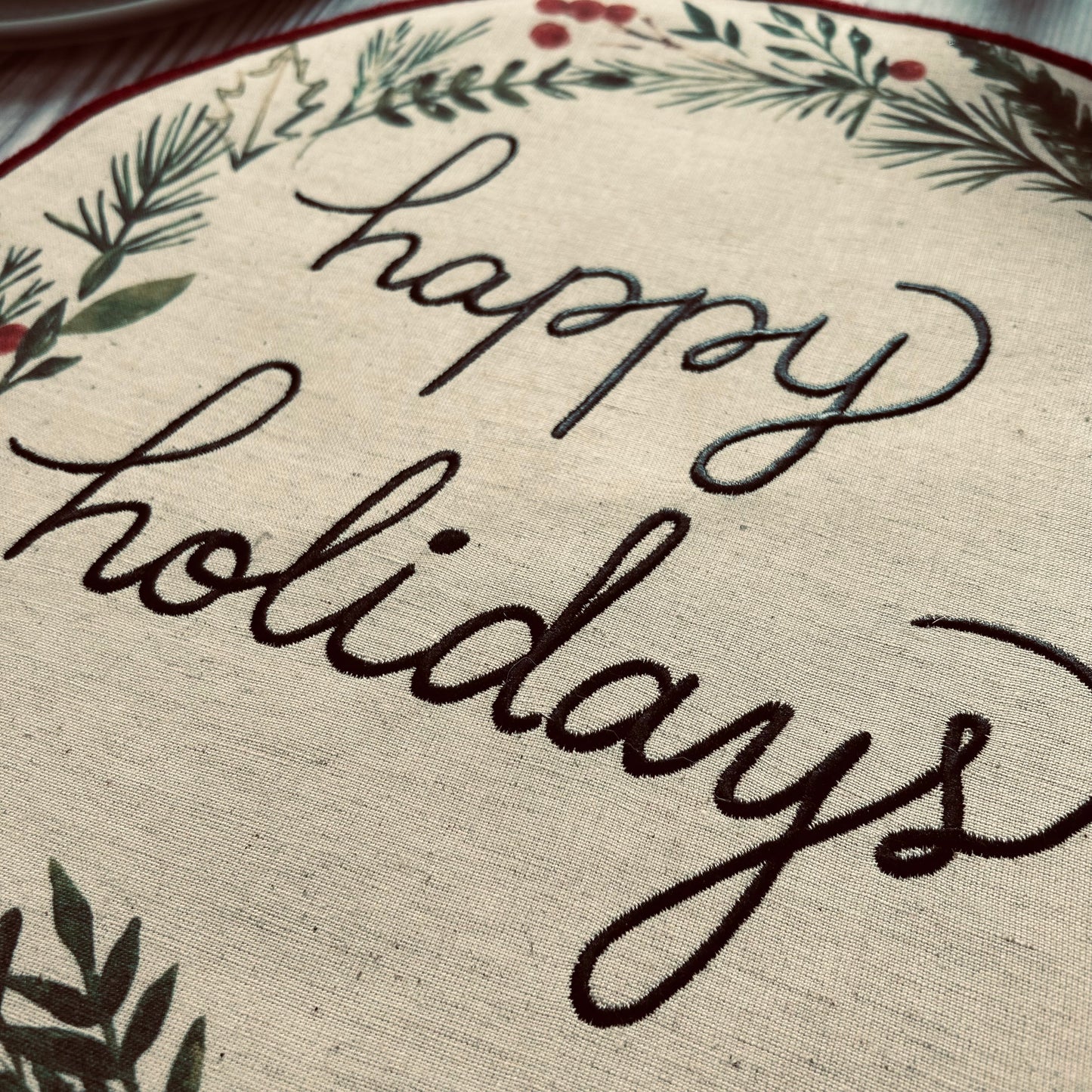 Happy Holiday Placemat