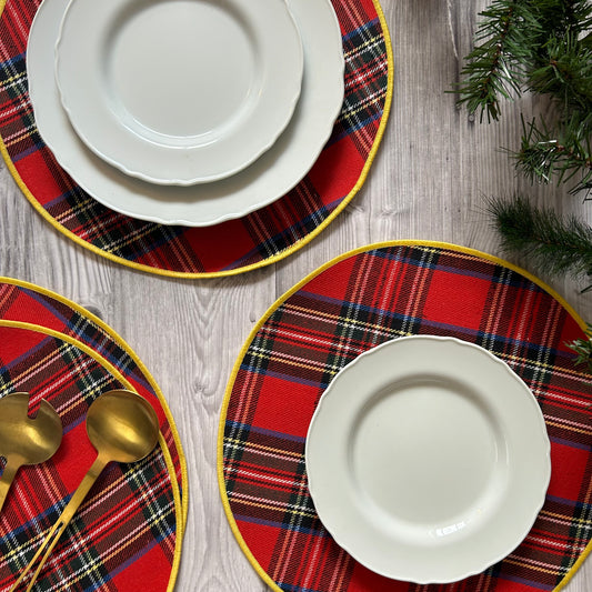 Christmas Check Placemat