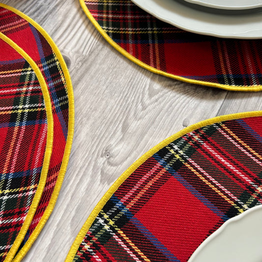 Christmas Check Placemat