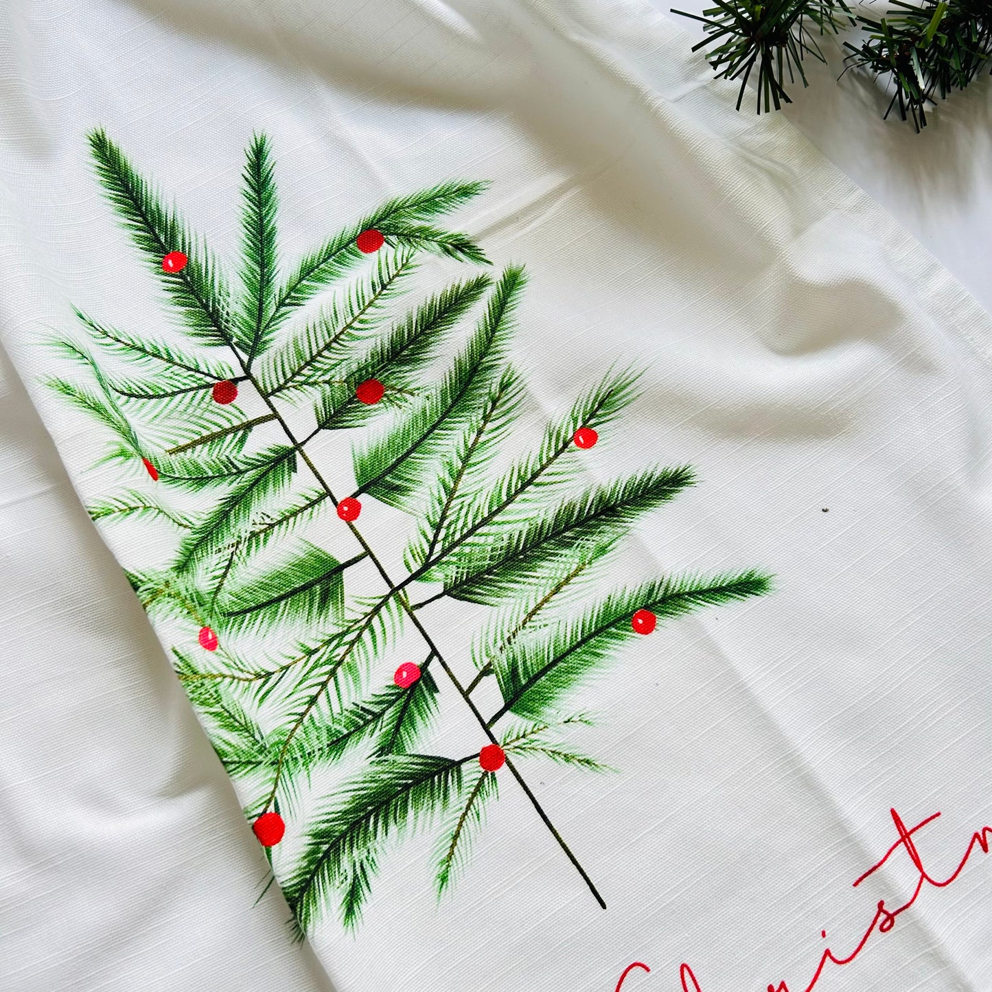 Evergreen Holiday Kitchen towel