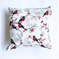 Christmas Cardinal Cushion Cover